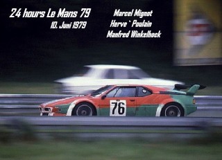 BMW M1 1979 in Le Mans