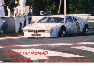 BMW M1 1980 in Le Mans
