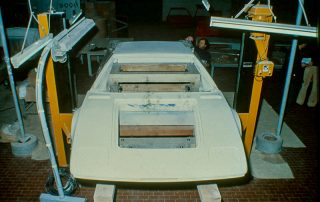 BMW M1 - Production, GFK - Finish before the paint run