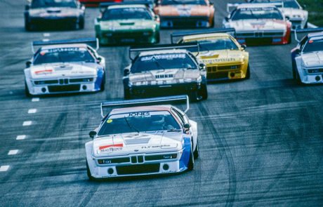 27 Alan Jones, 77 Hans-Joachim Stuck, 28 Clay Regazzoni, 81 Manfred Winkelhock, Zandvoort, "procar" - Serie 1979